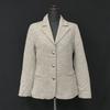 Made In France Paul & Joe Wool Autumn Winter Blazer Jacket / 38 / Women's M / Gray / Single / 3 Button(USED)