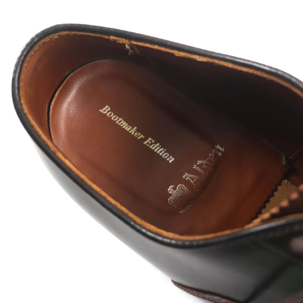 Great ALDEN Leather shoes Cigar cordovan inner wing, Brown Cordovan 9.5 90730 Used