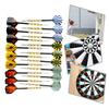 18Pcs Iron Plated Copper Dart Needle 14g Nonslip Steel Tip Dart Professional Metal Dart for Dartboards Game