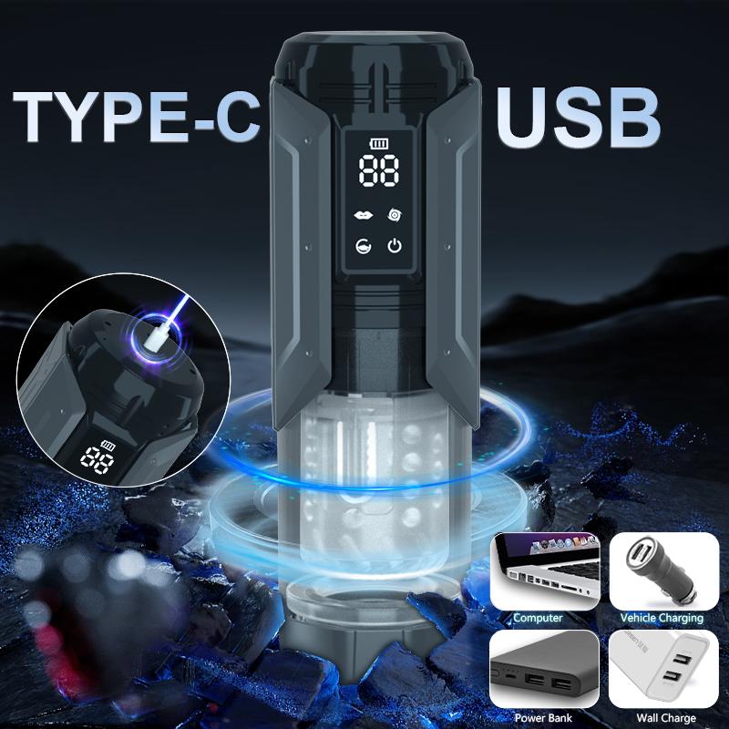 Sex Toys 4 In 1 Automatic Male Masturbator Cup Pocket Vagina Pussy Glans Trainer Male Blowjob Sex Machine Adult Toy for Men