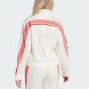 adidas Женская толстовка Originals Iconic с 3 полосками, мягкий флис, с круглым вырезом, черная IT4826