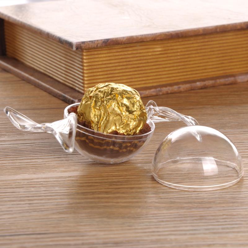6PCS Mini Cute Candy Shaped Plastic Boxes For Wedding Children Birthday Party Baby Shower Sweets Container
