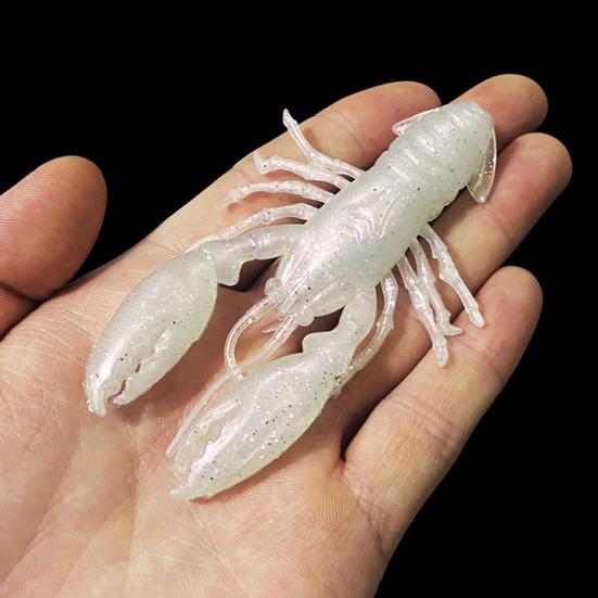 8 шт. Мягкие приманки Рыболовные приманки Реалистичный вид Яркий цвет Мини-размер Портативные Креветки Искусственные приманки