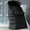 Fashion Winter Long Coats Female Parkas Hooded Faux Fur Collar Lady Jackets Thick Warm Overcoat