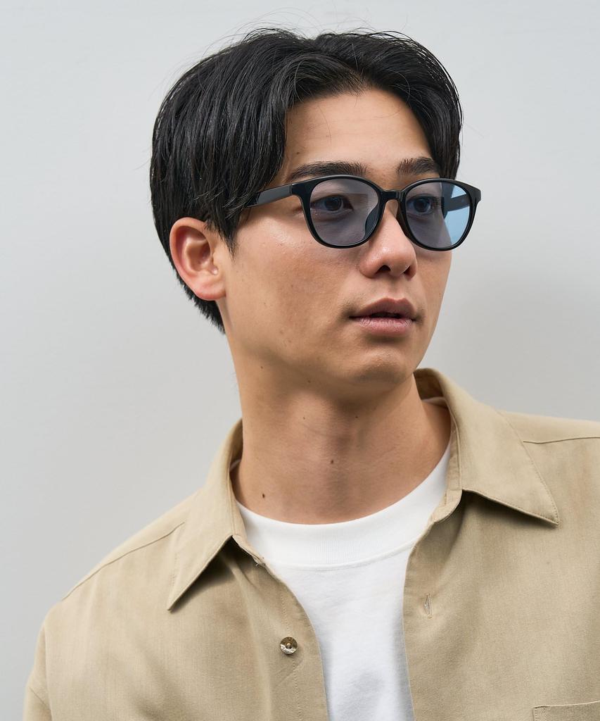 Солнцезащитные очки Zoff Suncut с защитой от УФ-лучей, цветные, TR, унисекс, очки/100% линзы в стиле «веллингтон», легкие, материал, стильные, защита, (Черный,