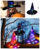 5PCS Halloween Witch Hats LED String Lights Light Up Outdoor Hanging House Decor