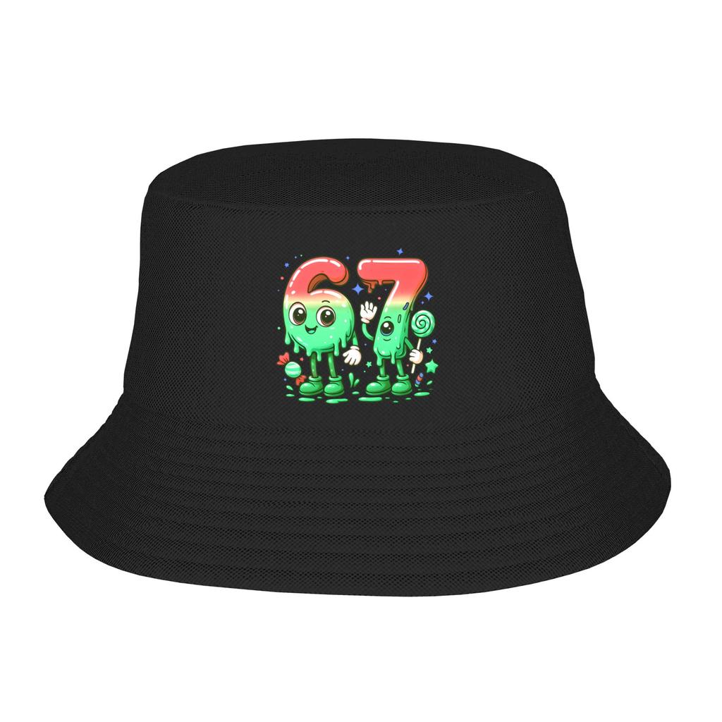 67 Funny 67 Christmas Meme Bucket Hat WoUnisex Unisex Fashion Summer Outdoor Sun  FisherUnisex Cap