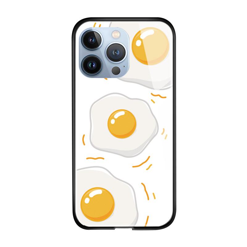 Чехол для телефона из закаленного стекла для iPhone 11 12 13 14 15 16 17 Redmi 10 12 14C Note10 Note14 Xiaomi 11Lite PocoC75 Мягкий край Ударопрочный Гладкий чехол