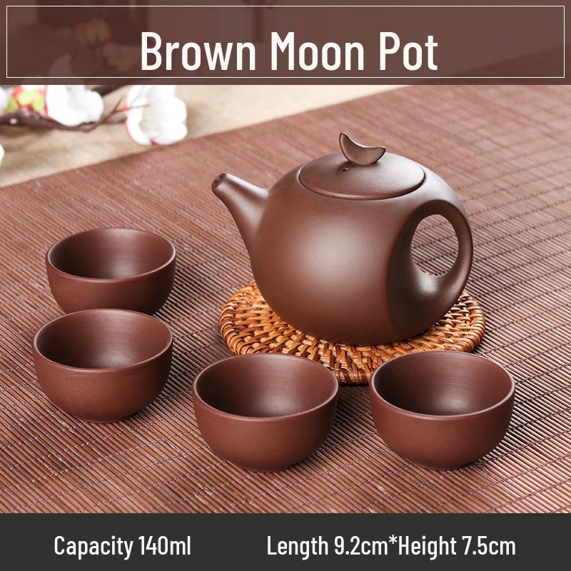 Small Capacity Yixing Xishi Pot: Handmade Purple Clay Teapot with Filter - Antique Style Kung Fu Tea Set