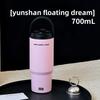 Water Cup Handle Lilang Double Walled Vacuum Thermos With Reusable Straw For Outdoor Use