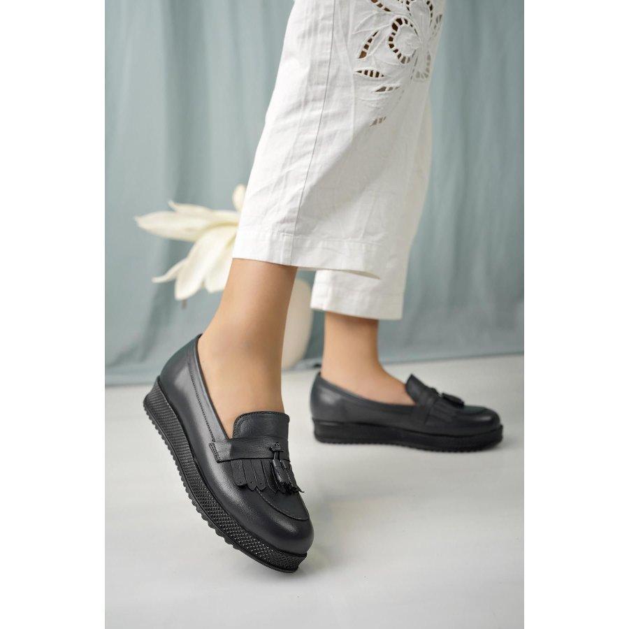 Женская повседневная обувь из натуральной кожи Мокасины