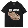 Short Sleeved Round Neck Y2k Tshirt Men Clothing New in Top  Tees Mens TShirt Camisetas The Crock Dwayne Johnson Funny Meme