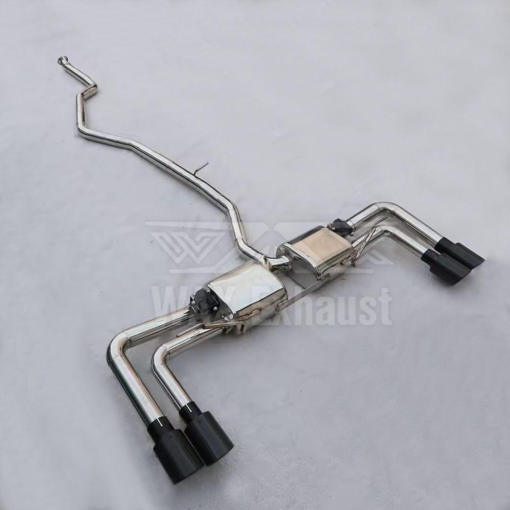 Stainless Steel Quad Mid-Tailpipe Exhaust Valve for BMW X3/X4 (2012-2018)