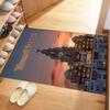 Liverpool Personalized Text Floor Rug Office Rug Design for Kitchen Decorate room Living Rooms Entryway Antislip Carpet Decorate Offices