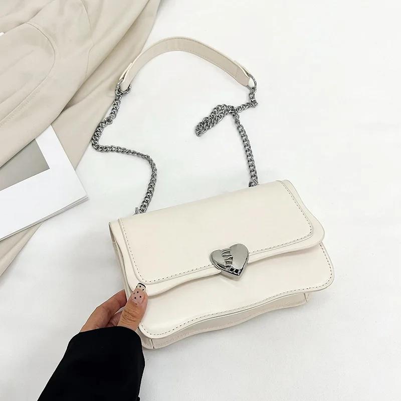 Женская сумка через плечо с нишевым дизайном, новая модная маленькая квадратная сумка через плечо, универсальная, высокого качества