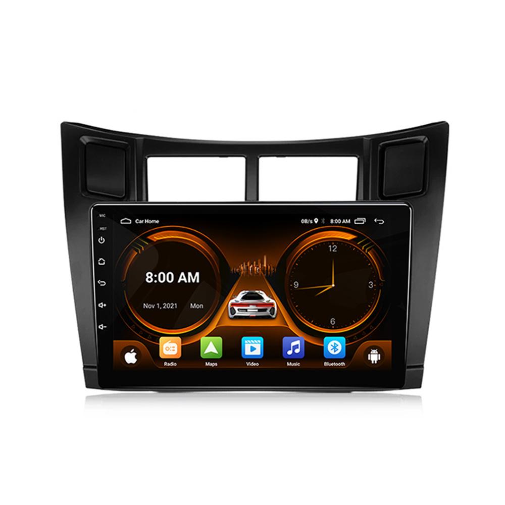 2 Din Автомагнитола Мультимедийный плеер Для Toyota Yaris 2005-2012 Android 12 4G GPS WIFI Навигация Стерео Головное устройство Carplay 4