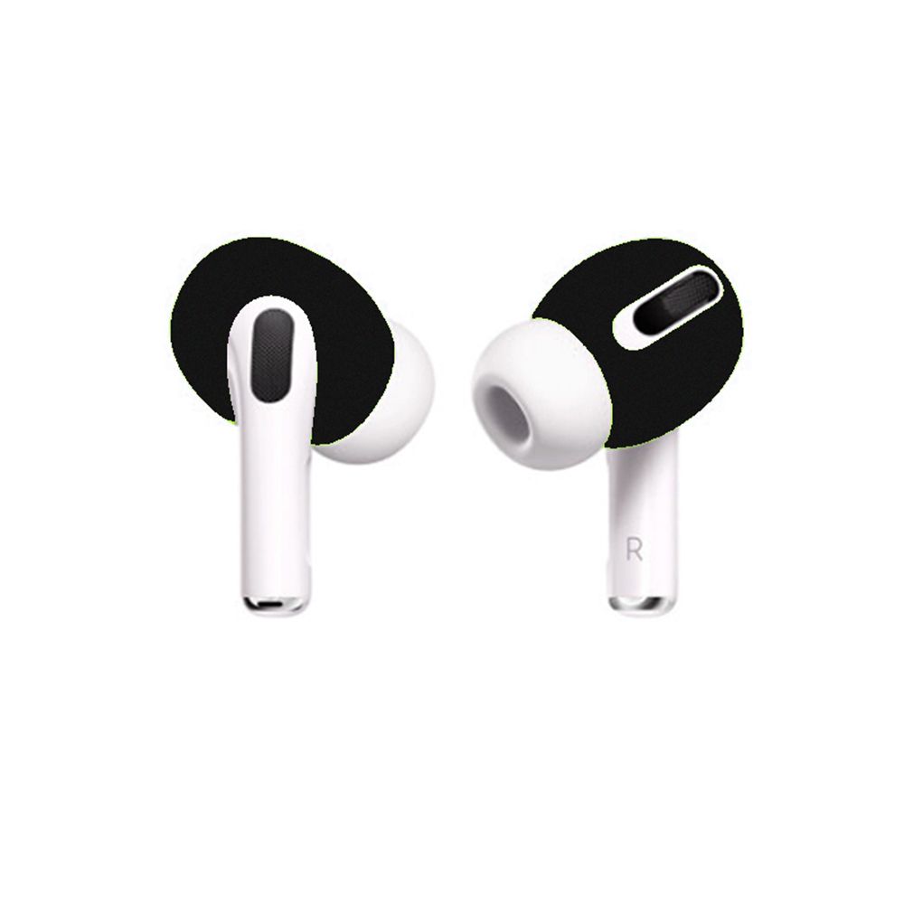 2pcs/1pair Ultra Thin Replacement Earphone Case Cover Eartips Earbuds Silicone