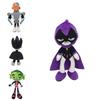 Очаровательная коллекция 10-дюймовых плюшевых игрушек Teen Titans Go с Робином, Рэйвен и Киборгом