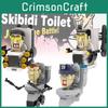 Набор строительных блоков Mocskibidi Toilet для творческих детей с 100–500 разноцветными деталями