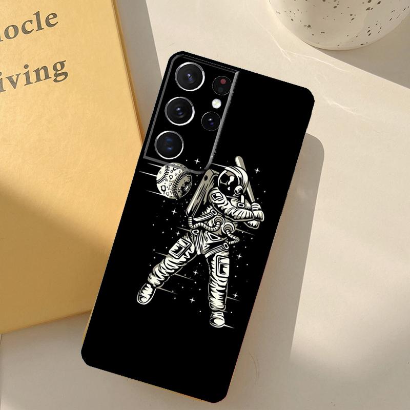 Мультяшный Космический Астронавт Чехол для Телефона Для Samsung Galaxy S23 S20 S21 S22 S24 S25 Ultra S9 S10 Plus S25 FE Защитный Чехол