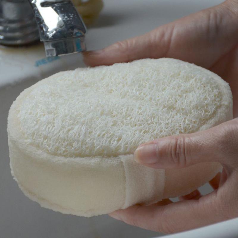 Губка Luffa, банное полотенце, натуральное растительное волокно, губка Luffa, скраб для ванны, отшелушивающий косметический скраб для ванны
