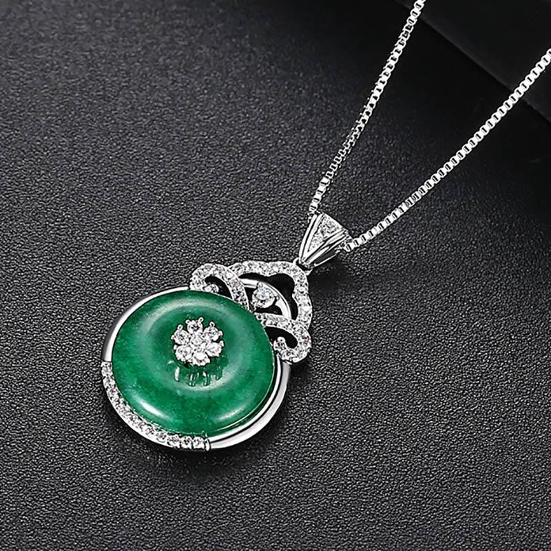 BELLA BOX Лидер продаж, великолепная персонализированная цепочка на ключицы в зеленой форме, простое ожерелье с кристаллами для женщин, свадебные украшения, оптовая продажа