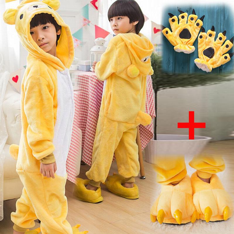 Пижамы с изображением пингвина и красного дракона, детская теплая одежда для сна с длинными рукавами, комбинезоны, костюм животного, вечерние кигуруми, модная домашняя одежда