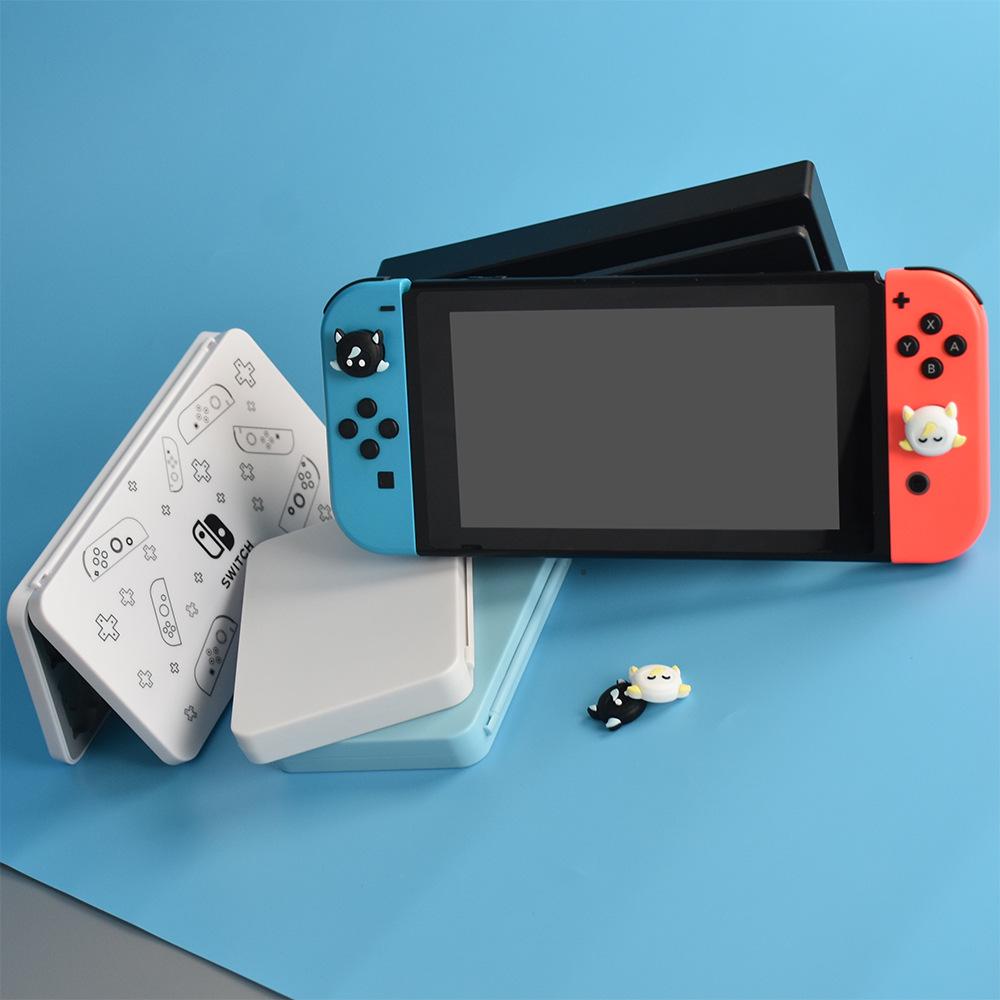 Совместимые контроллеры Switch Черно-белые силиконовые колпачки на стики «Овечки» – Нескользящие, Защитные, Цветные.
