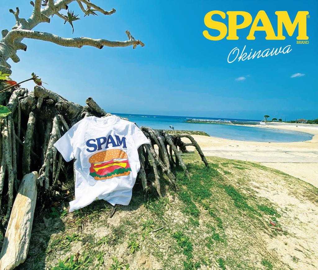 Футболка SPAM Okinawa Berger, эксклюзив Окинавы, носил Фува-тян (Размер L)