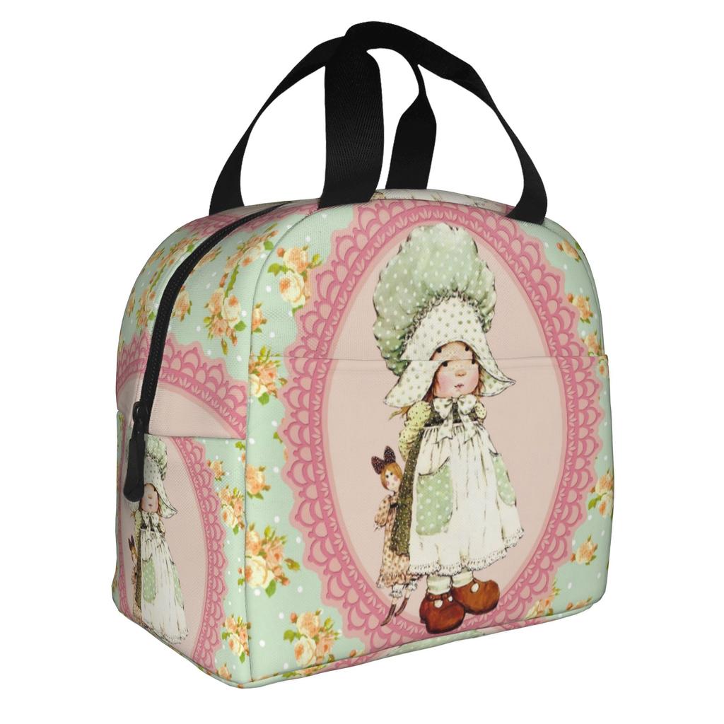 Cartoon S-Sarahs K-Kays Lunch Bag Men Women Kawaii Girl Cooler Thermal Insulated Lunch Boxes for Adult Office