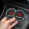 Diamond Car Water Cup Pad Anti-slip Bottle Mat for Mitsubishi Lancer Ex Mirage V33 G4 26 OTO ASX L300 Montero Eclipse L200 EVO