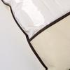 Non-woven Pillow Storage Bag with Zipper Dustproof Household Organizer PVC Transparent Quilt Blanket Storage Bag