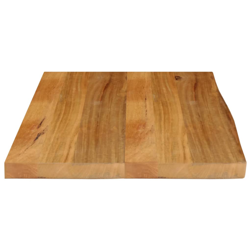 Vidaxl Blat Stołu Z Naturalną Krawędzią, 70X60X3,8 Cm, Drewno Mango