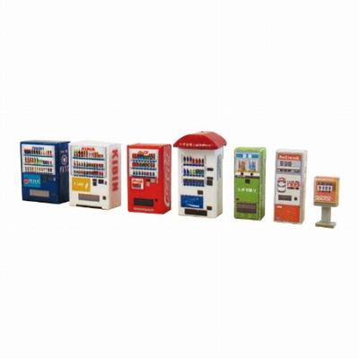 Sankei Diorama Option Kit Торговый автомат B Бумажная поделка 1/150