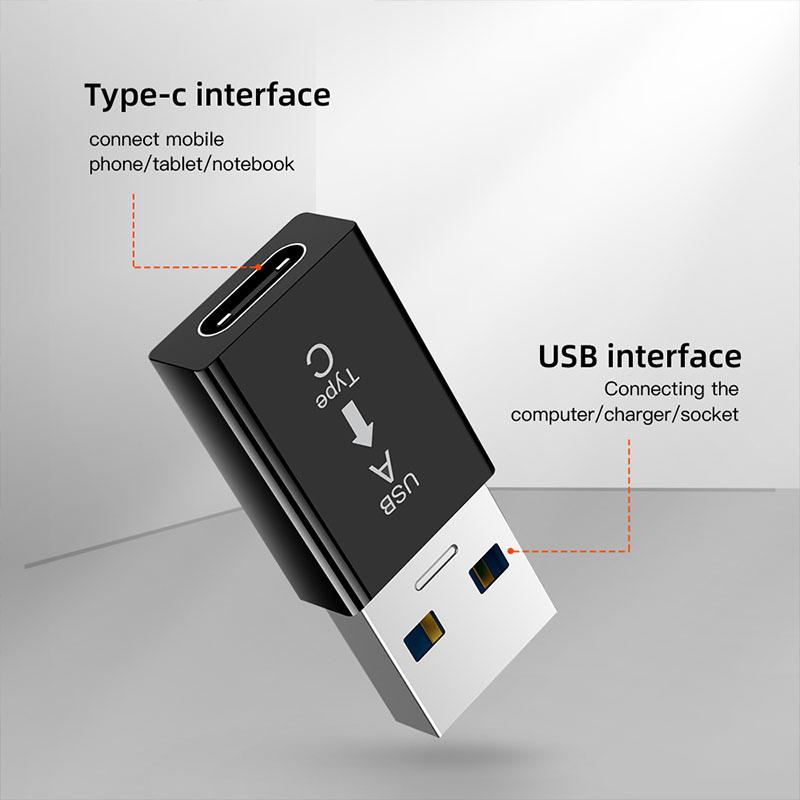 Высокоскоростной адаптер Type-C на USB 3.0 a Конвертер Интерфейс для подключения компьютера к