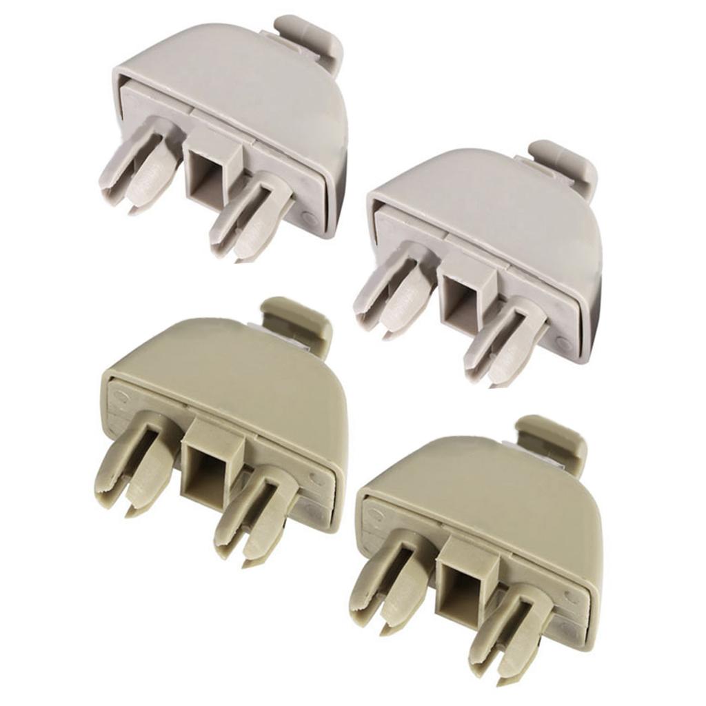 1 пара зажимов для солнцезащитного козырька, держатель крючка, фиксатор внутренней отделки, сменный крепежный зажим для A6 C6 Passat B7 Polo 4F0857561