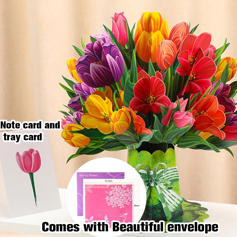 3D Pop Up Love Card For Wife And Girlfriend Gift For Valentines Day Anniversary Wedding Invitation Greeting Thank You Cards
