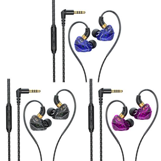 Проводные наушники-вкладыши, басовые, с шумоподавлением, эргономичные, с глубоким Hi-Fi звуком, наушники для мобильного телефона