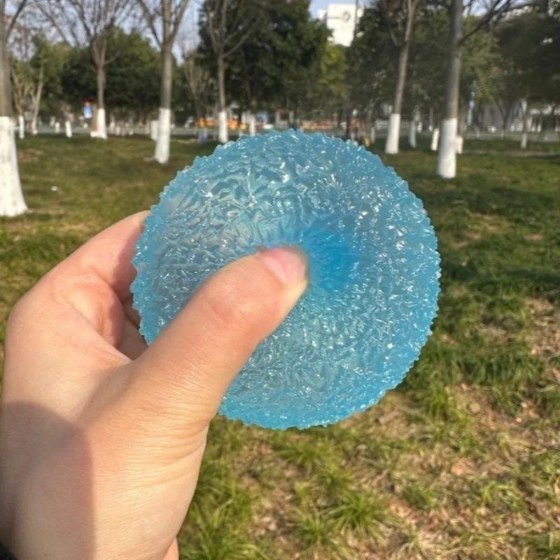 Игрушки Сквиши Разноцветные Текстурные Ледяной Шар Фиджет Сквиши Мальтоза Мягкий Сжимаемый Поп Фиджет Рождественские Подарки для Взрослых Упражнения для Рук