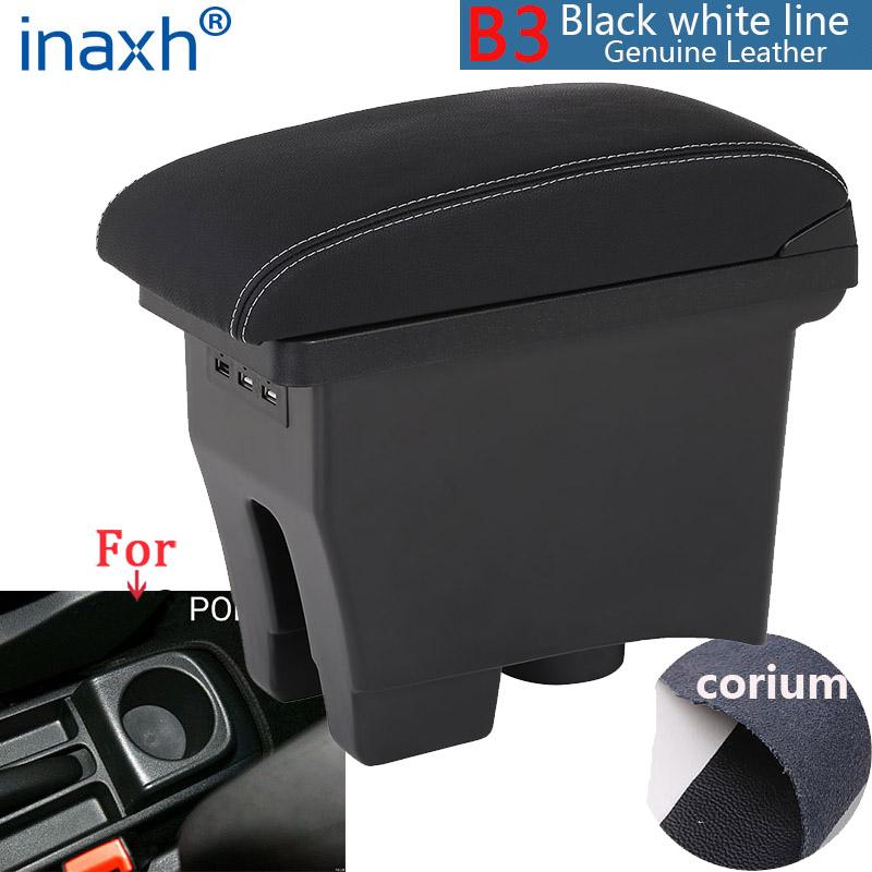 Для Volkswagen POLO Armrest 2012-2018 новый Для VW POLO Mk5 6R Vento Car Armrest box Центральный ящик для хранения Автомобильные аксессуары Модернизация