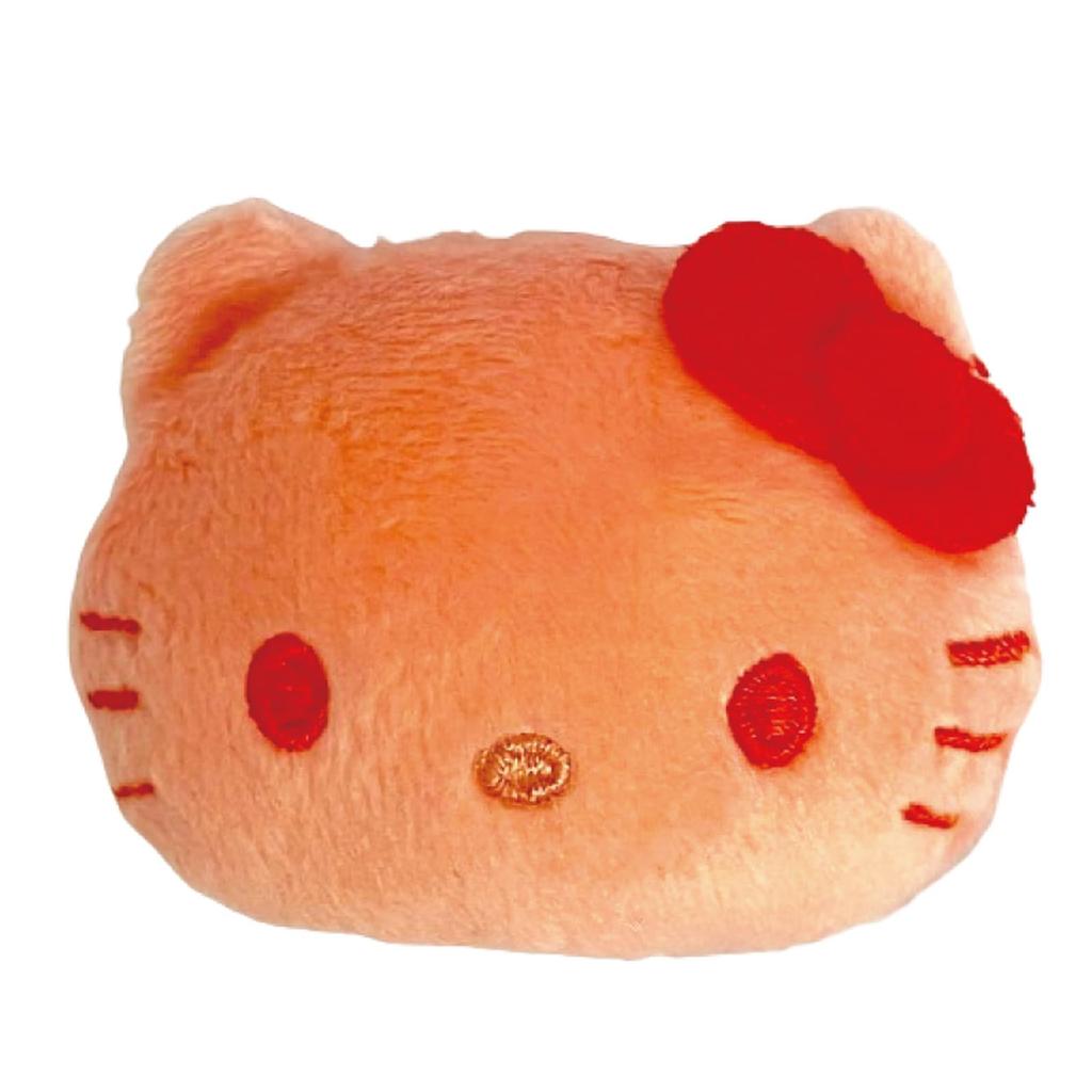 Nakajima Corporation Hello Kitty Color Variation Plush Badge (Pattern Cannot Be Selected) 203724-24 H7.5 X W7.5 X D2.6cm