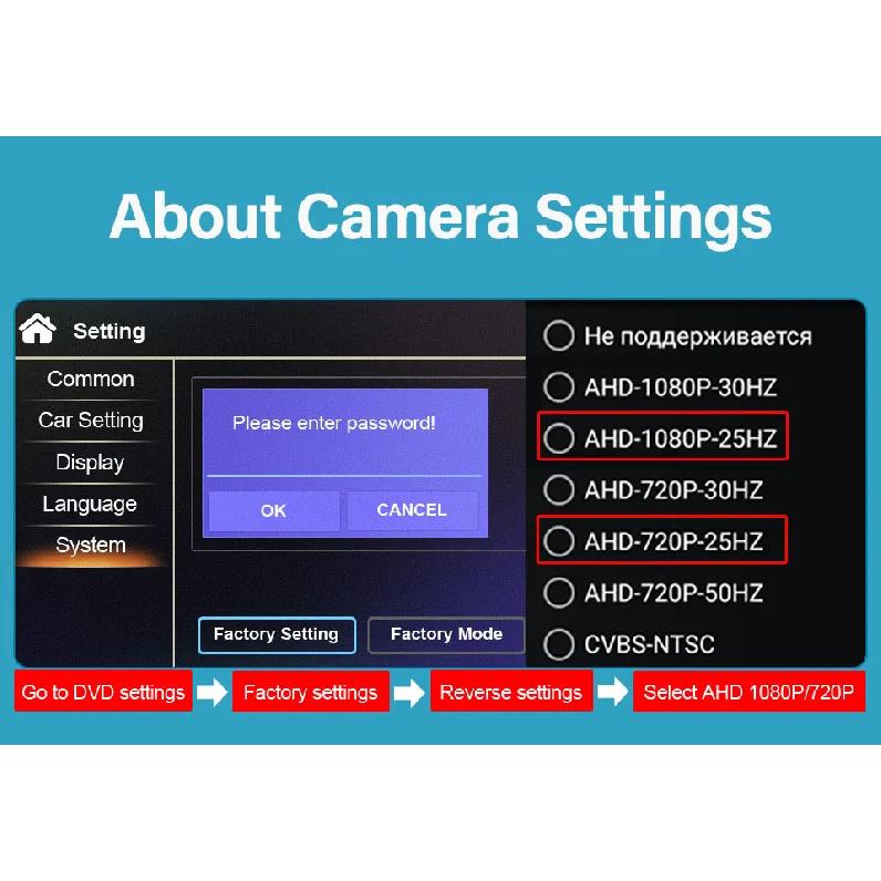 HaiSunny 170° 1080P HD AHD Back Rear View Camera For VW Transporter T5 T30 Caddy Passat B5 Touran Jetta GOLF PLUS Reversing Car