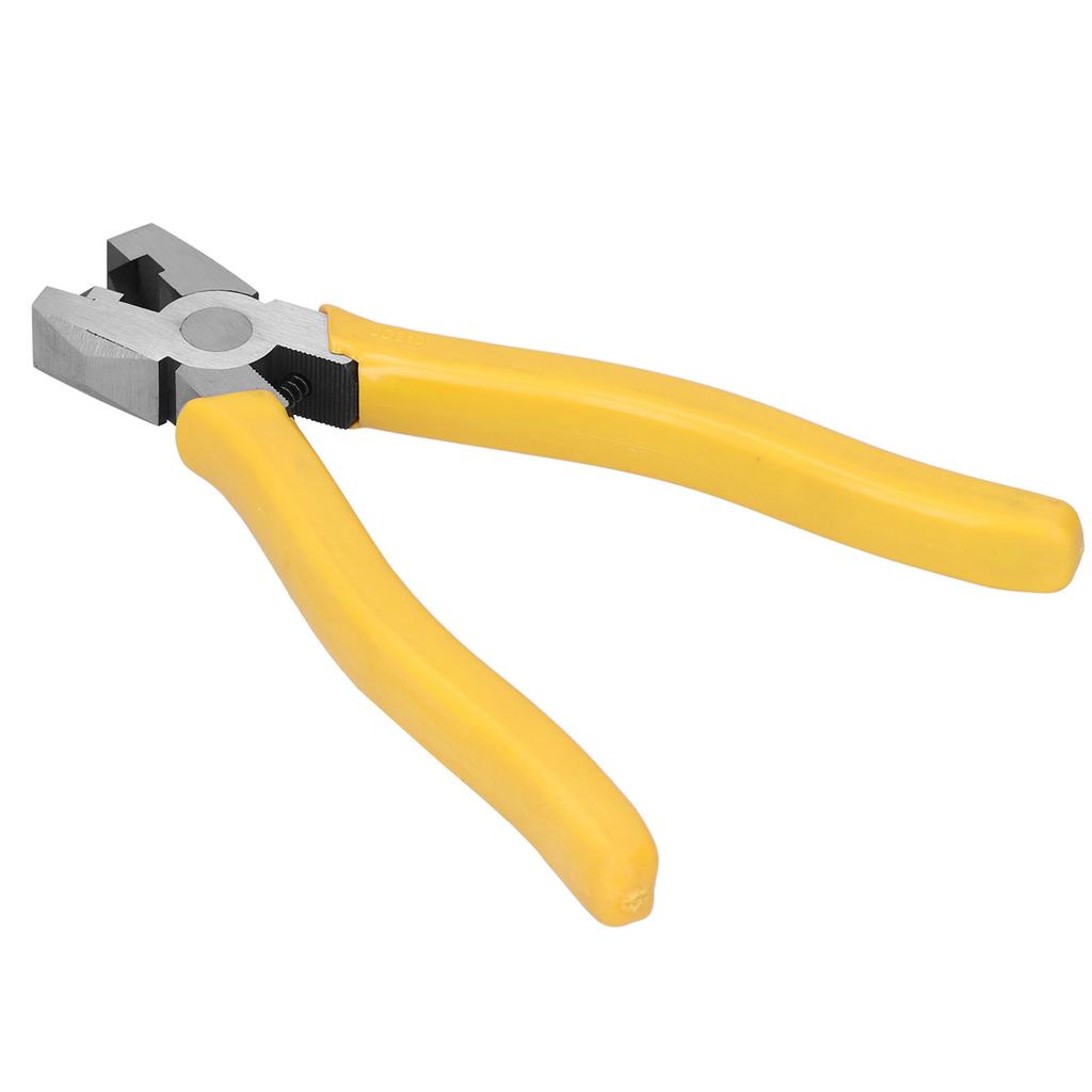 7.9in Stainless Steel Flanging Pliers Triangular Right Angle Seaming Pliers with AntiSlip Handle