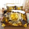 Buddha Statue Bedding Set Duvet Cover Set 3d Bedding Digital Printing Bed Linen Queen King Full Size Bedding Set Fashion Design