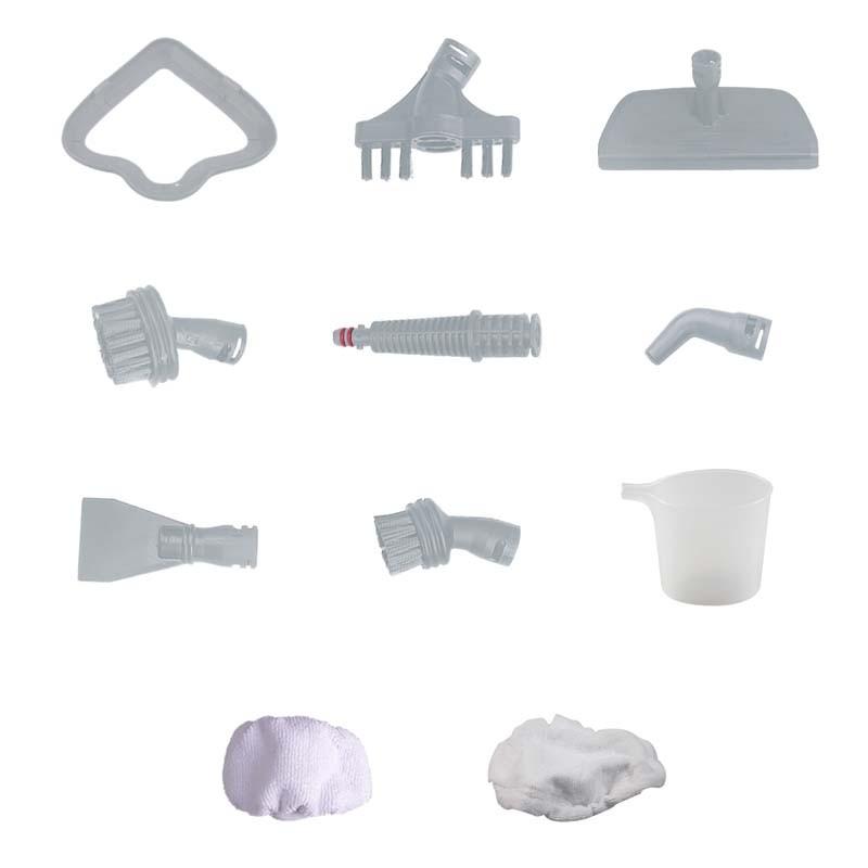 Vortex - Balai Vapeur - 1300w - Capacité (280ml) - Tête Pivotante 180° - Cordon Alimentation (3,5m) - Temps De Chauffe Rapide