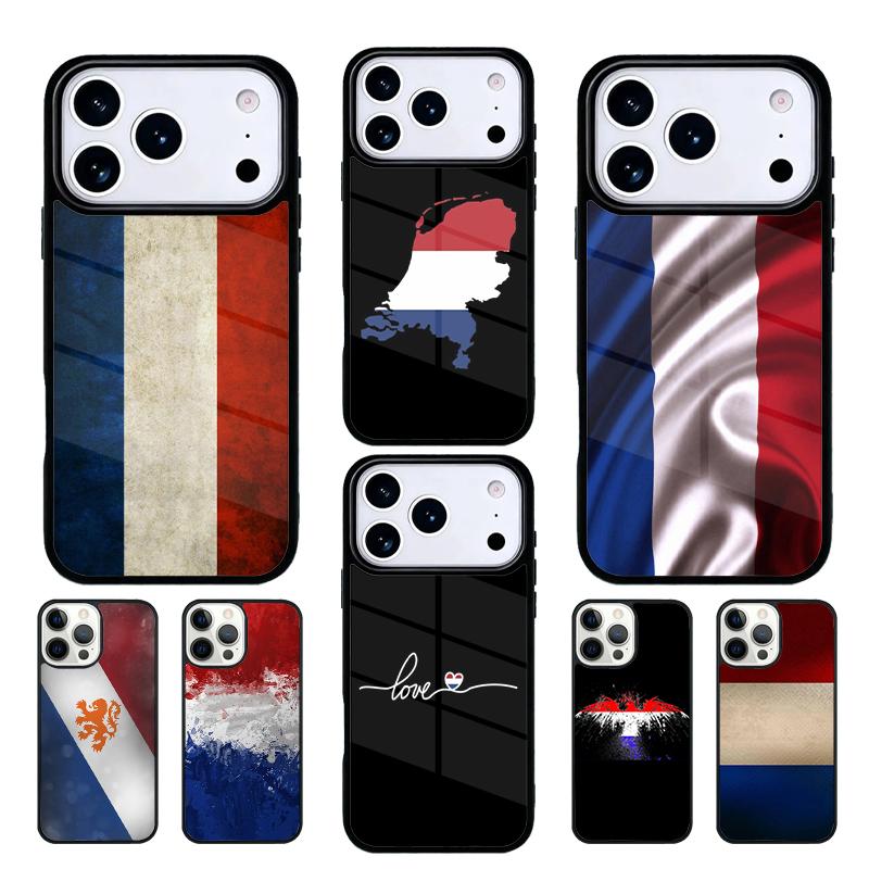 Чехол для мобильного телефона с флагом Нидерландов Совместим с IPhone 17 16 15 14 13 12 11 Pro Max 17 Air cover