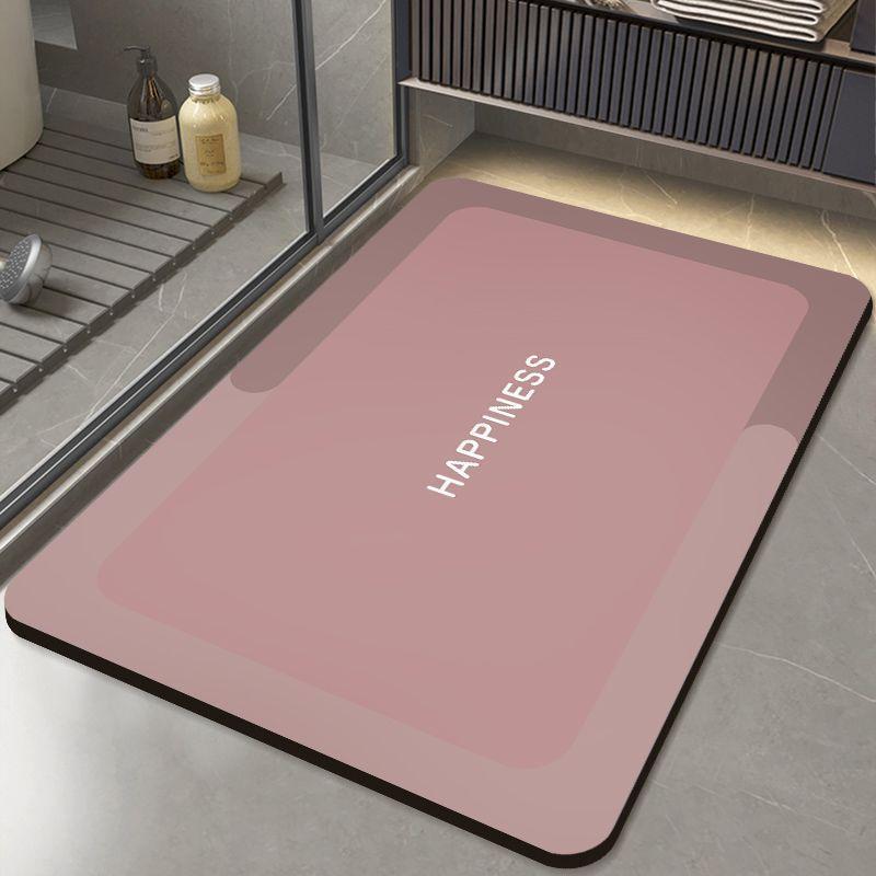 Diatom Mud Mat Bathroom Dirty Quick Drying Mat Household Absorbent Quick Drying Non-Slip Mat
