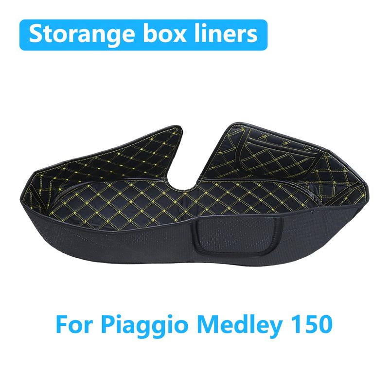 For Piaggio Medley 150 Medley150 Motorcycle Accessories Rear Trunk Inner Cushion Seat Bucket Storage Luggage Box Liner Pad