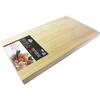 Ichihara Woodworks Wooden Cutting Board, "Kufujin" Wide Size, 45 X 26 X 3 Cm