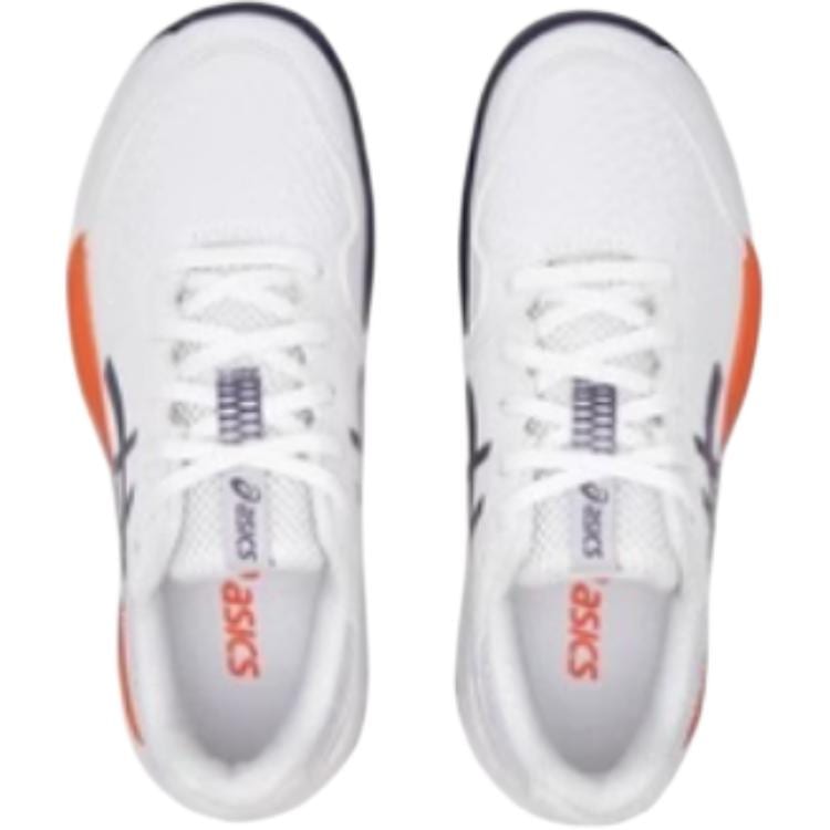 Asics GEL RESOLUTION 10 Синтетическая кожа Низкие детские кроссовки Белый Унисекс 1044A081-110